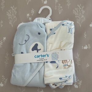 CARTER’S Set of 2 hooded towels